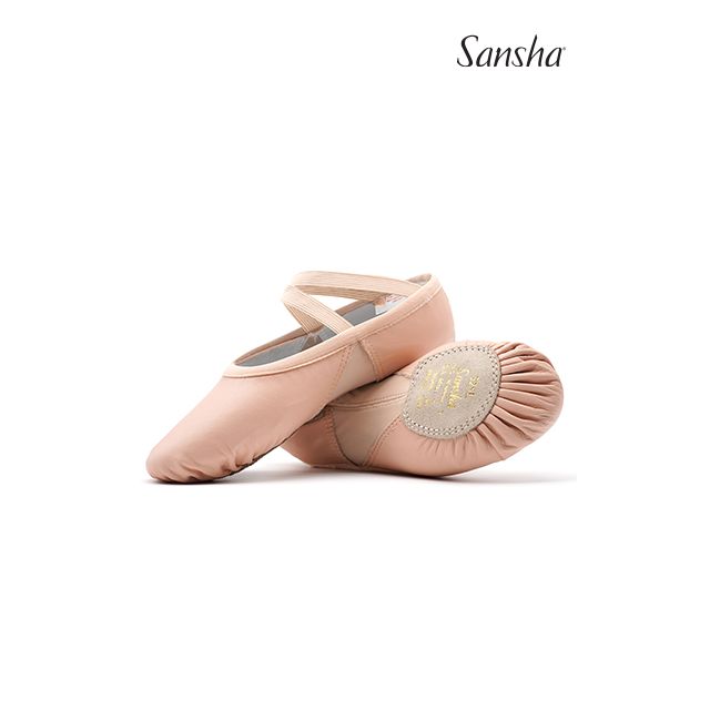 Sansha split sole ballet slippers MISTEE S325Lc