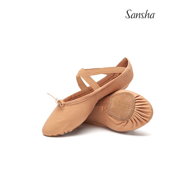Sansha hi-quality ballet slipper stretch CHELSEA 35C
