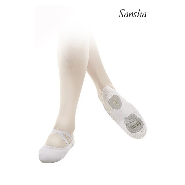 Sansha soft shoes leather sole LeBallet S52c