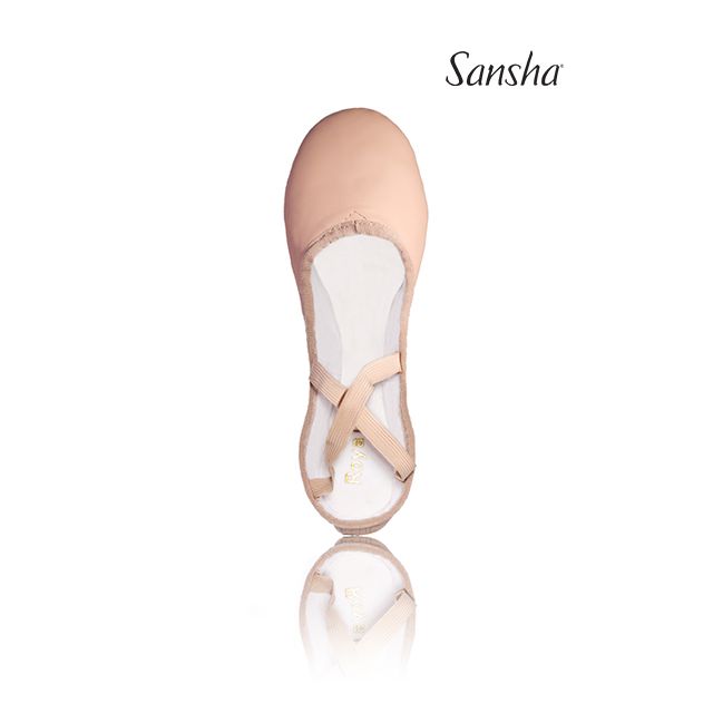 Sansha Extra Flexible Leather Slippers 66Lco ROYAL 