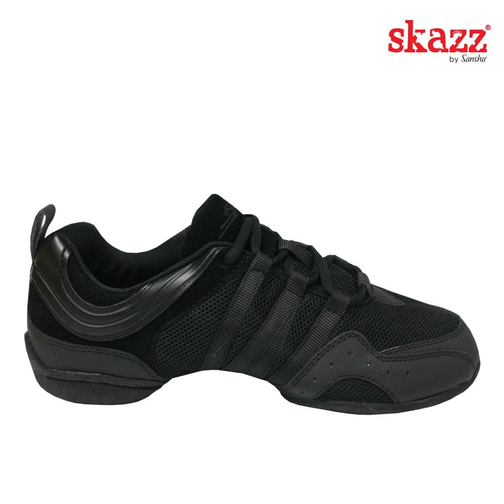 US 13.5 / Skazz 14 M Skazz by Sansha Womens Dance Studio Exercise Sneakers Suede Leather Split-Sole Dyna-mesh 